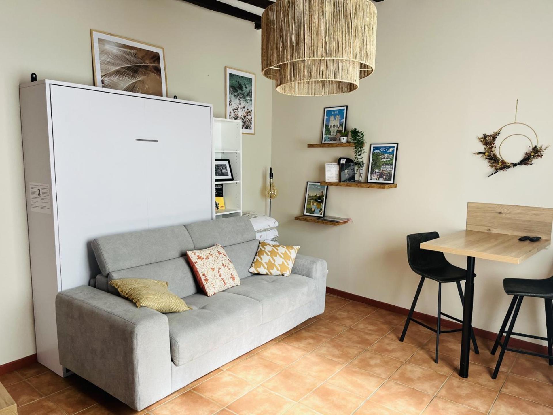 Logement, Plein Centre Du Village De Verzy Luaran gambar